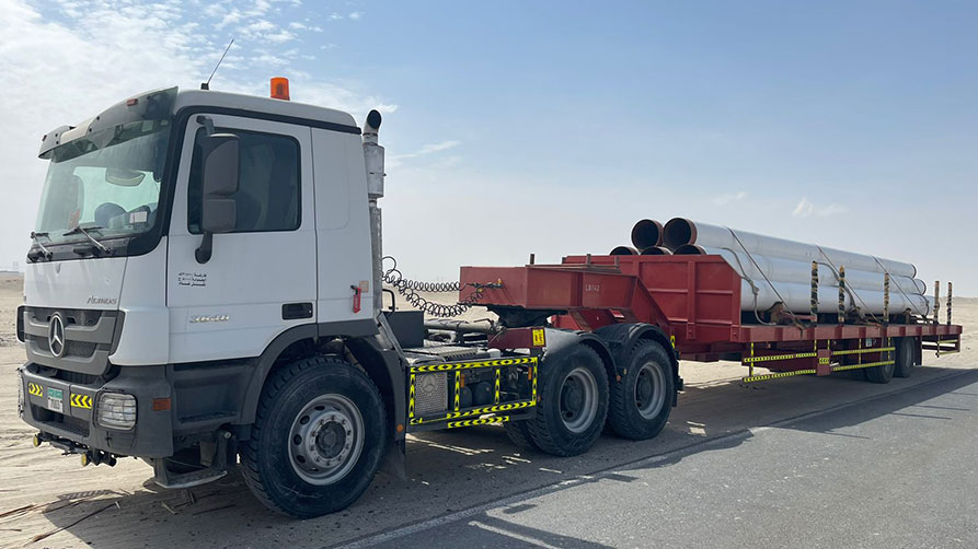 Flatbed trailers — illustrative equipment image