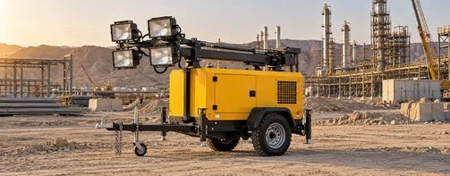 Light towers — illustrative equipment image